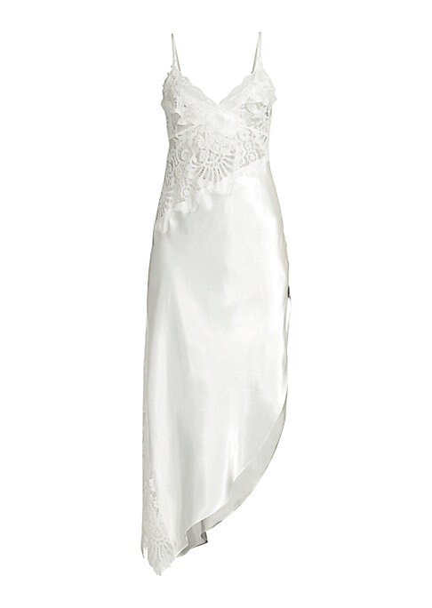 Jonquil Women's Elena Floral Lace Gown - Ivory - Size XS | Saks Fifth Avenue