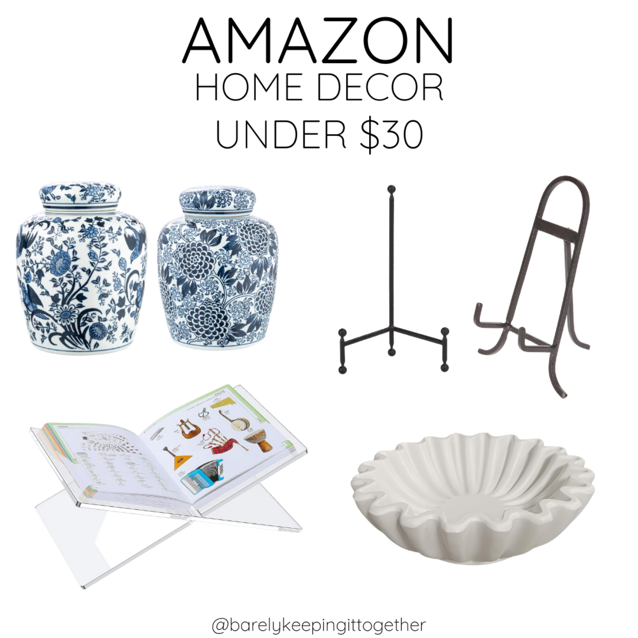Amazon Shelf Styling under $30 | Amazon home decor under $30 #amazonhome

#LTKhome