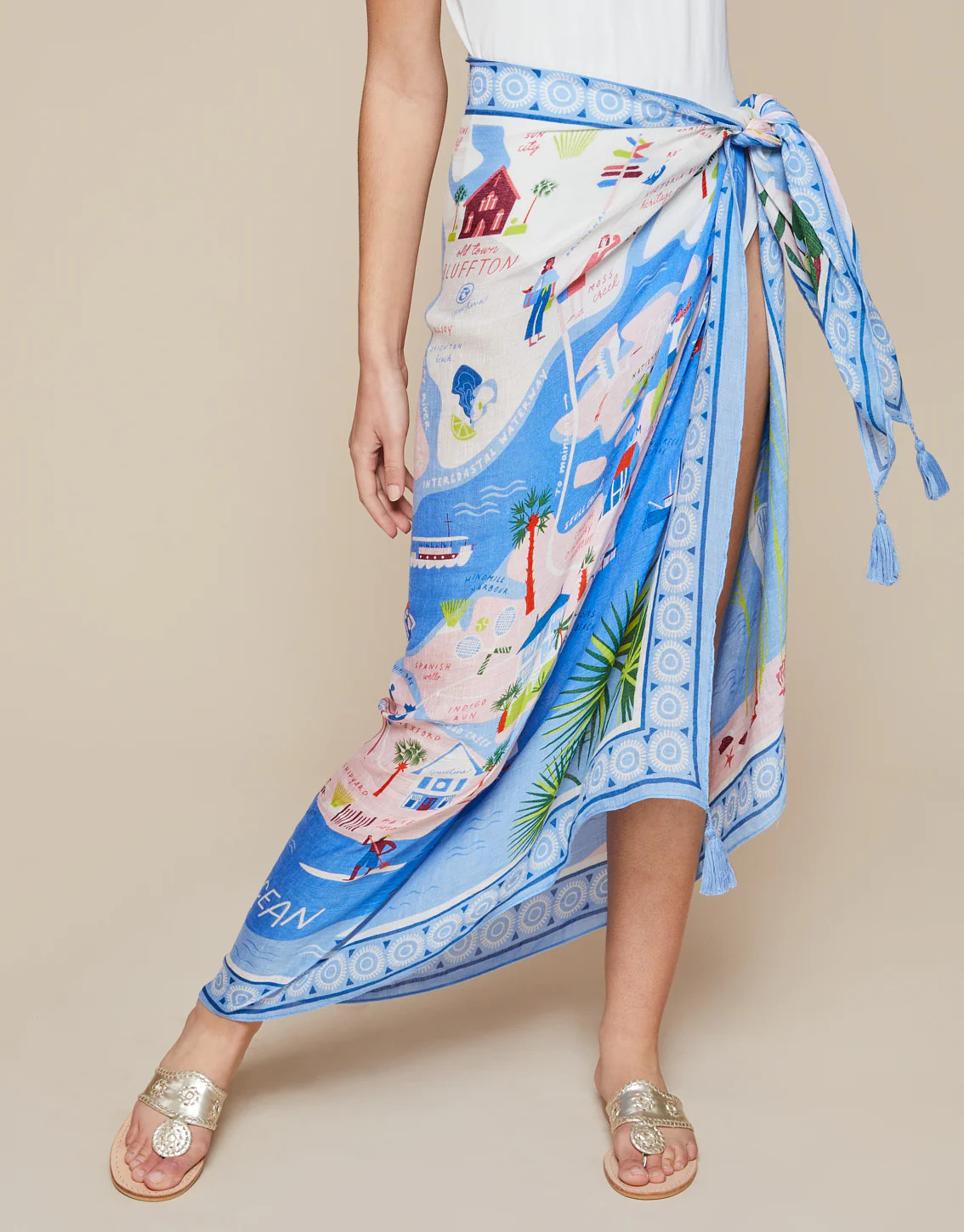 Hilton Head Sarong | Spartina 449