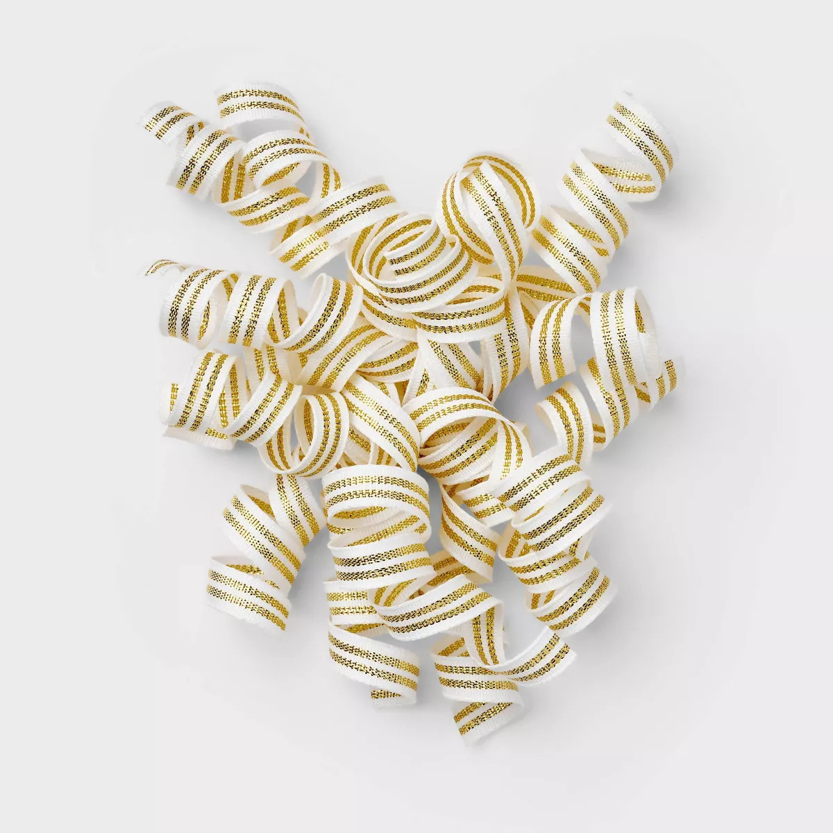 Curl Swirl Bow Gold/White - Spritz™ | Target
