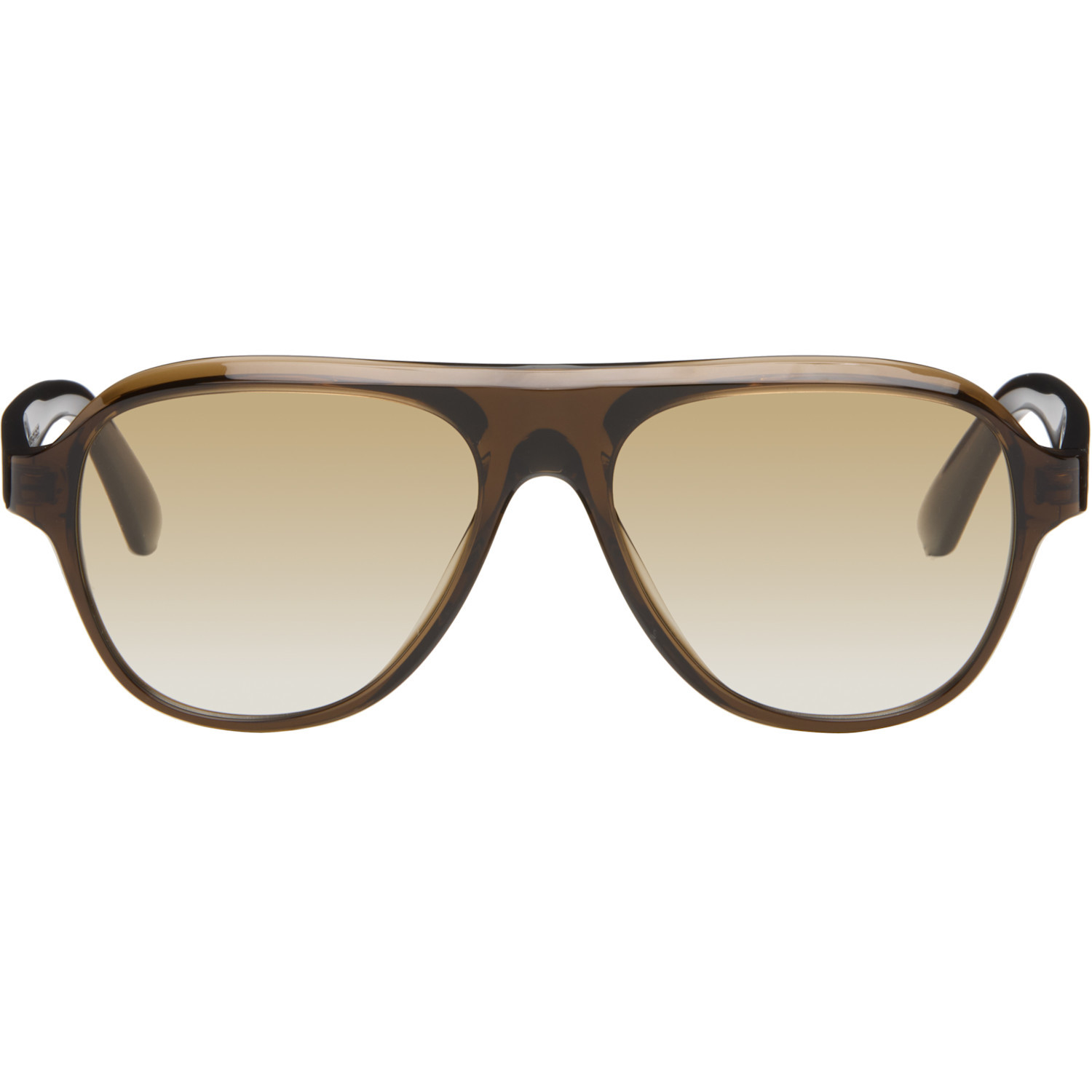 Oliver Peoples Brown Paul Newman Sunglasses | SSENSE