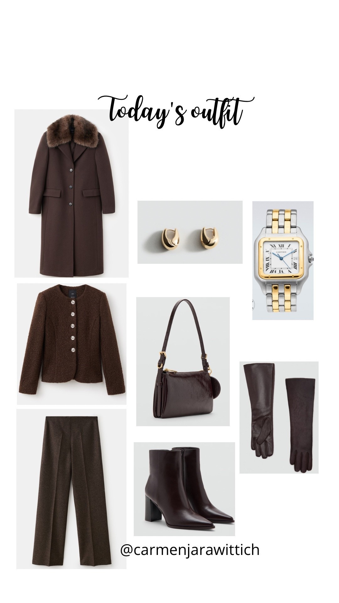 Today’s ootd 🍂 A cute autumn outfit in brown 🤎

#ootd #ltkseasonal #brown #ltkworkwear #officeoutfit #ltkwinter #coat #carmenjarawittich #mangooutfit

#LTKstyletip #LTKeurope #LTKdeutschland