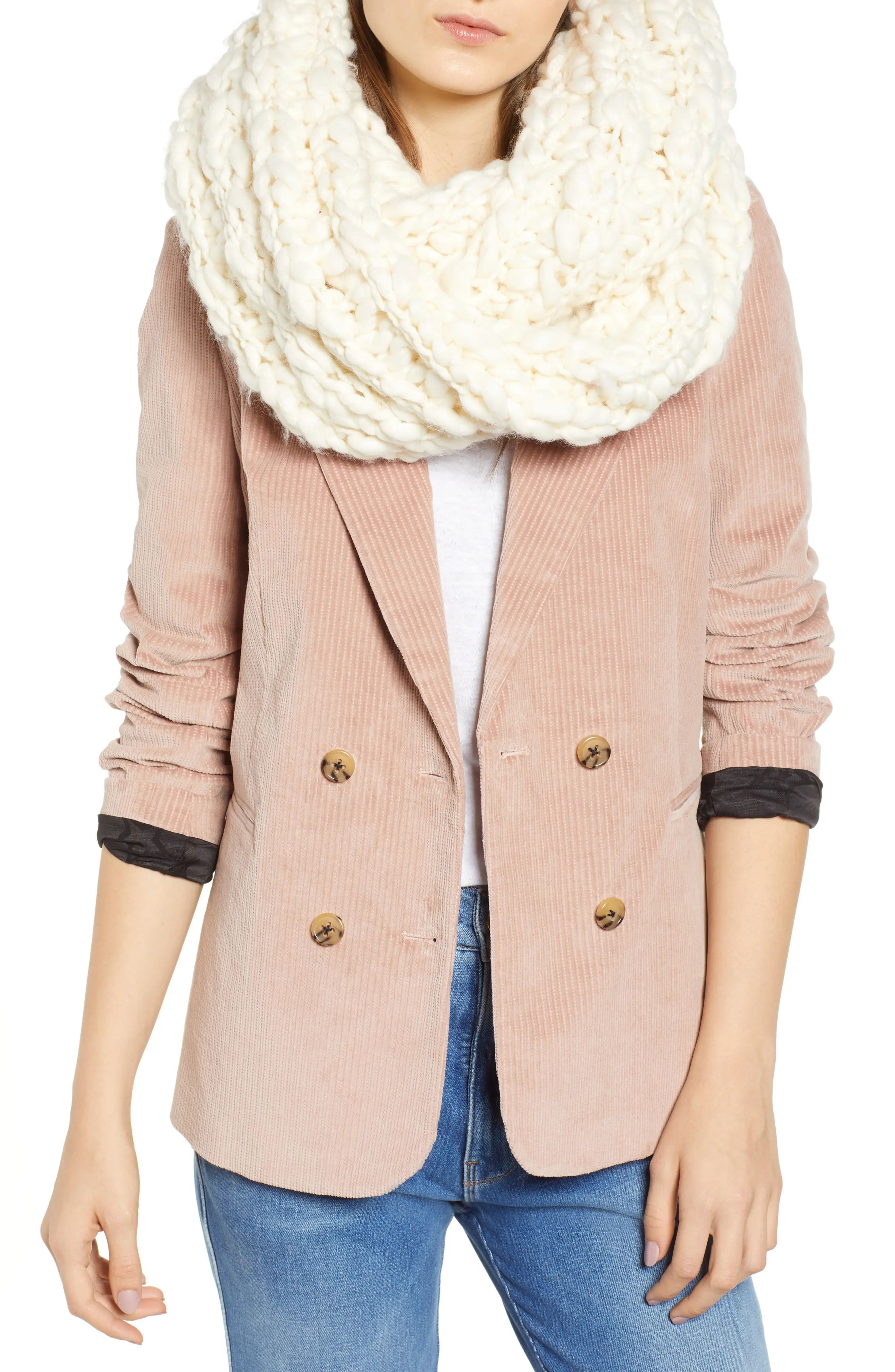 Free People Dreamland Chunky Knit Infinity Scarf | Nordstrom