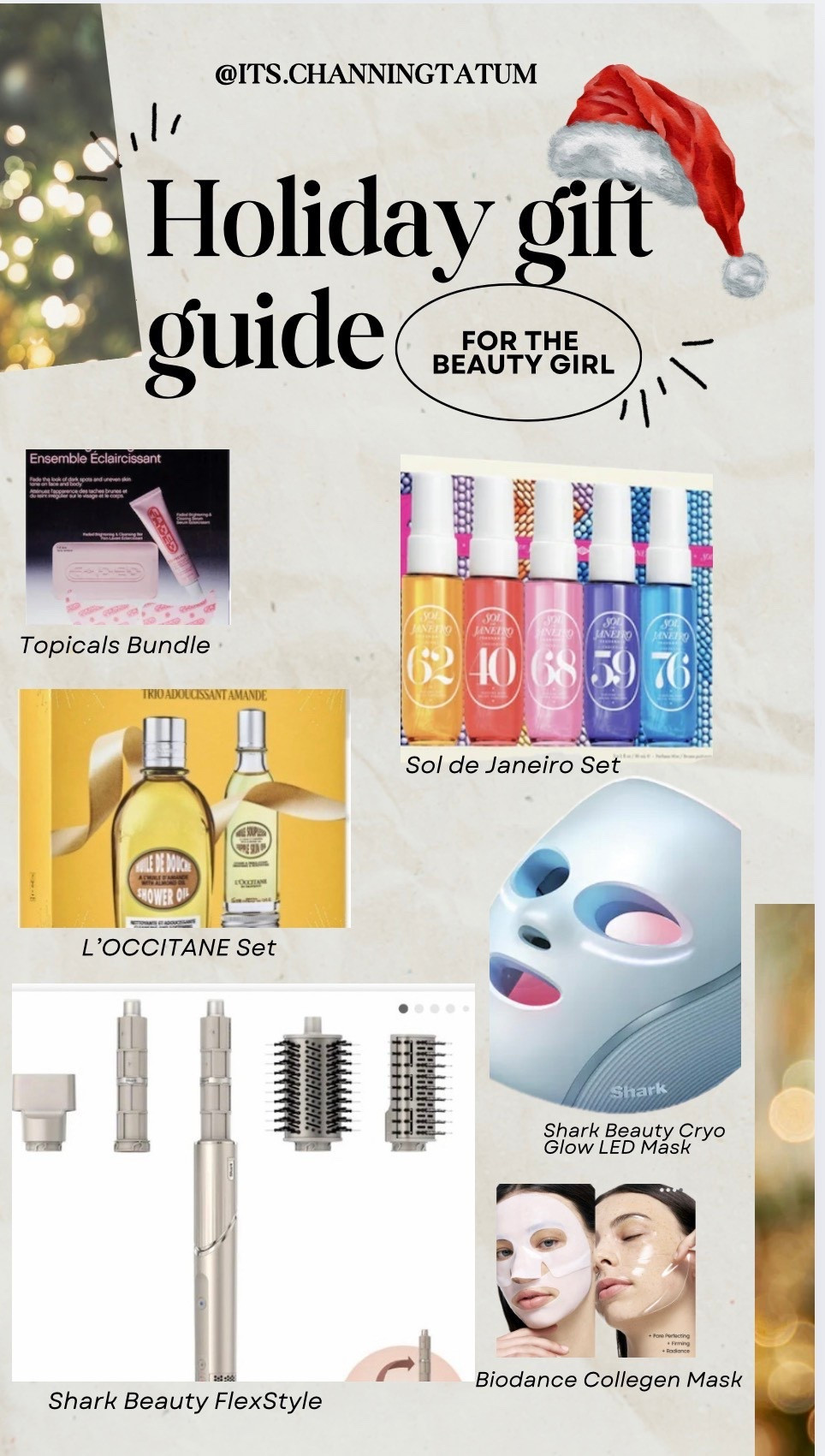 Holiday Gift Guide for the Beauty Girl 

#LTKBeauty #LTKHoliday #LTKGiftGuide