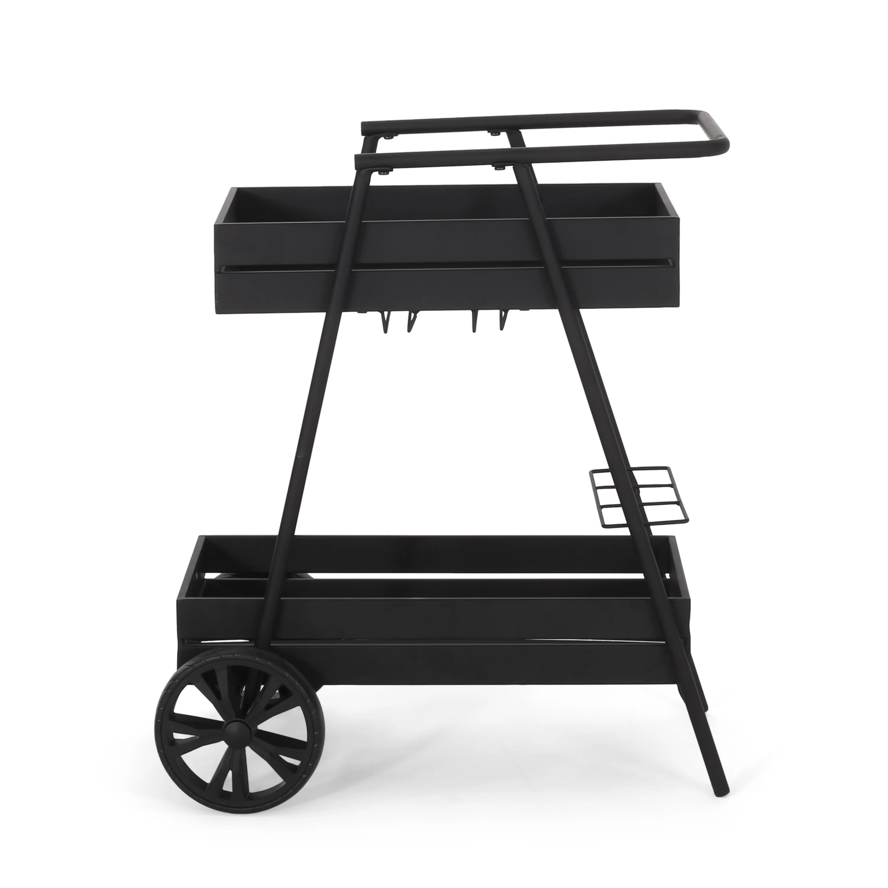 AllModern Neta Outdoor Metal Bar Cart & Reviews | Wayfair | Wayfair North America