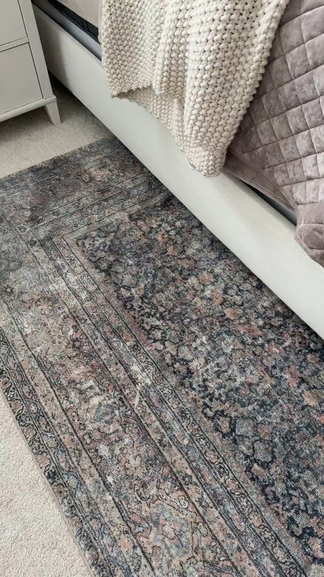 The cloud pile rug is the softest rug ever! 

Mine is the Denim option in my bedroom and I have the sunset/ink in my guestbedroom

#LTKmomlife #LTKMothersDay #LTKHome