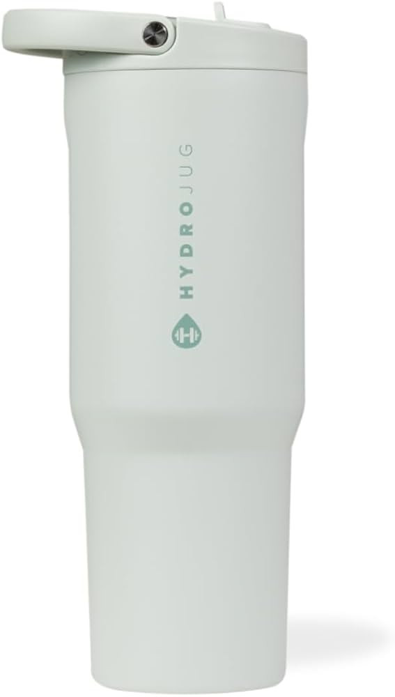 HydroJug Sport - Stainless Steel Tumbler with Straw, Vacuum Insulated, 32oz Leakproof Water Bottl... | Amazon (US)