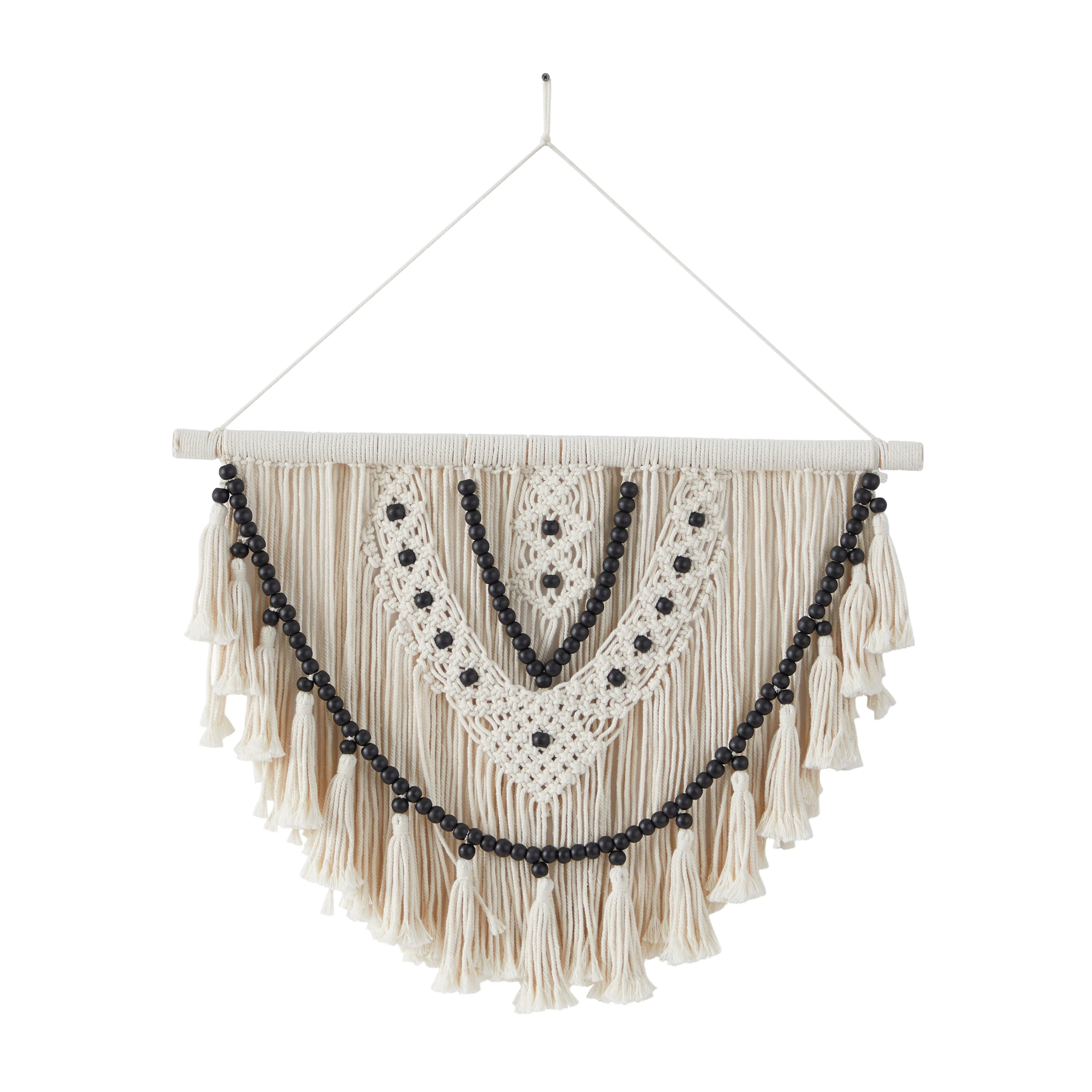 Fabric Bohemian Macrame Wall Decor | Bed Bath & Beyond