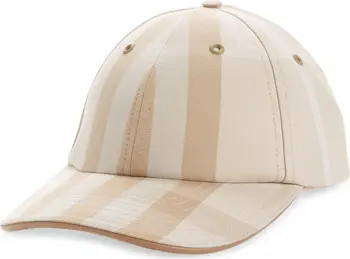 Burberry Giant Check Cotton Canvas Baseball Cap | Nordstrom | Nordstrom