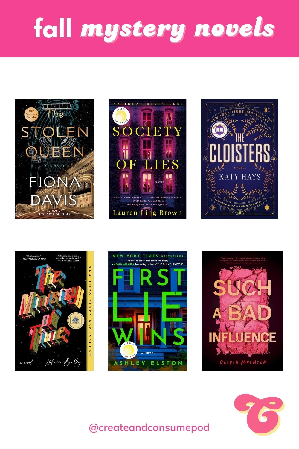 Here are some mystery novels that would be fun to read during fall! From academic mysteries to night at the museum vibes and even an influencer suspense novel check out all of these books during autumn  

#LTKSeasonal