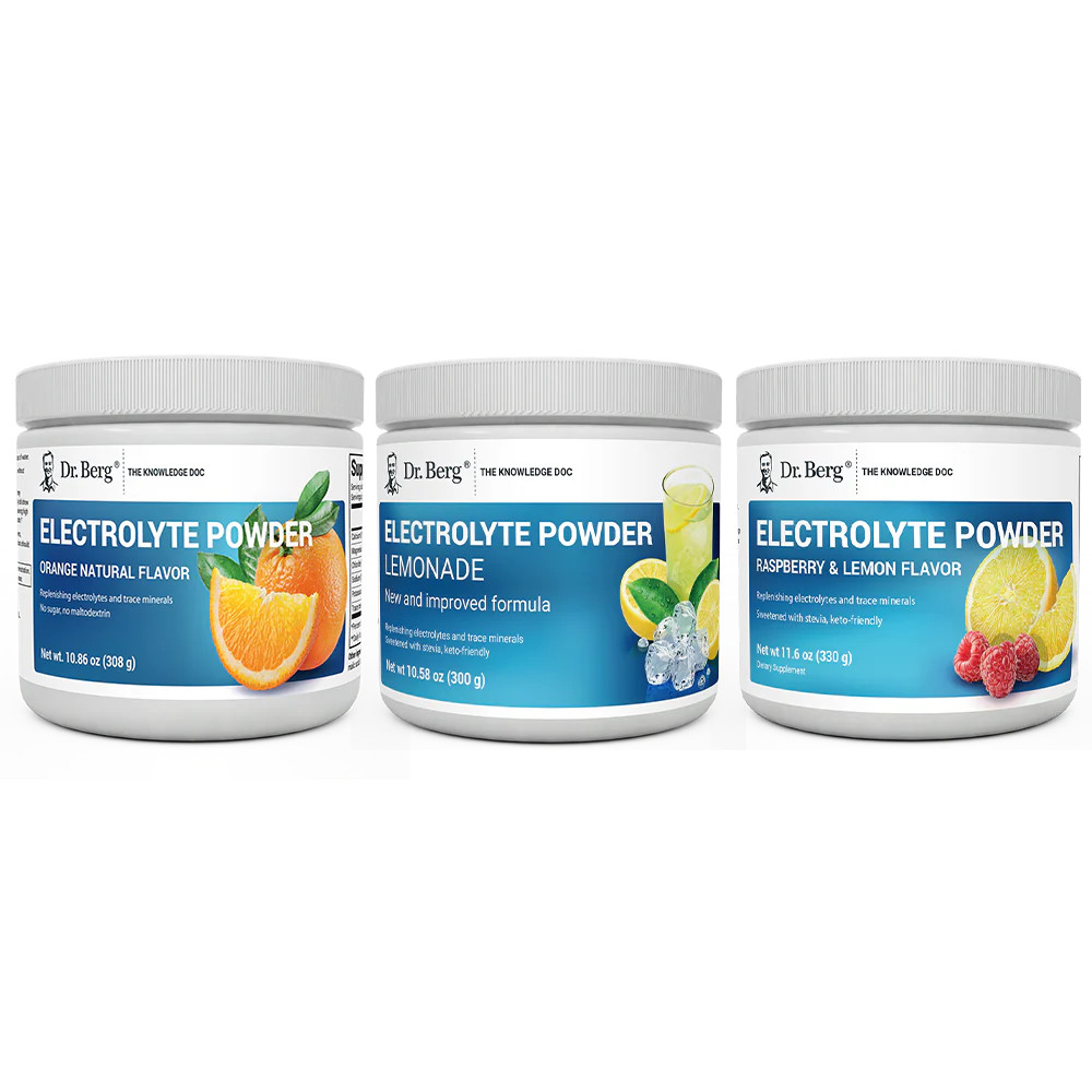 Electrolyte Powder Bundle with Potassium and Magnesium | Dr Berg