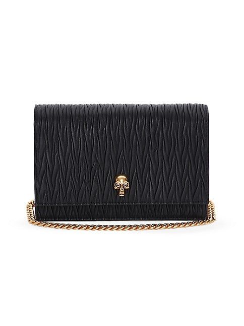 Pleated Mini Skull Bag | Saks Fifth Avenue