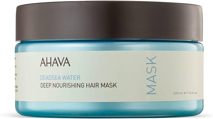 AHAVA Dead Sea Water Deep Nourishing Hair Mask - Rich & Creamy Mask Nourishing & Revitalizing Shi... | Amazon (US)