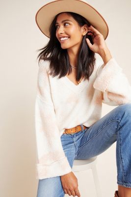Maggie Bell-Sleeved Sweater | Anthropologie (US)