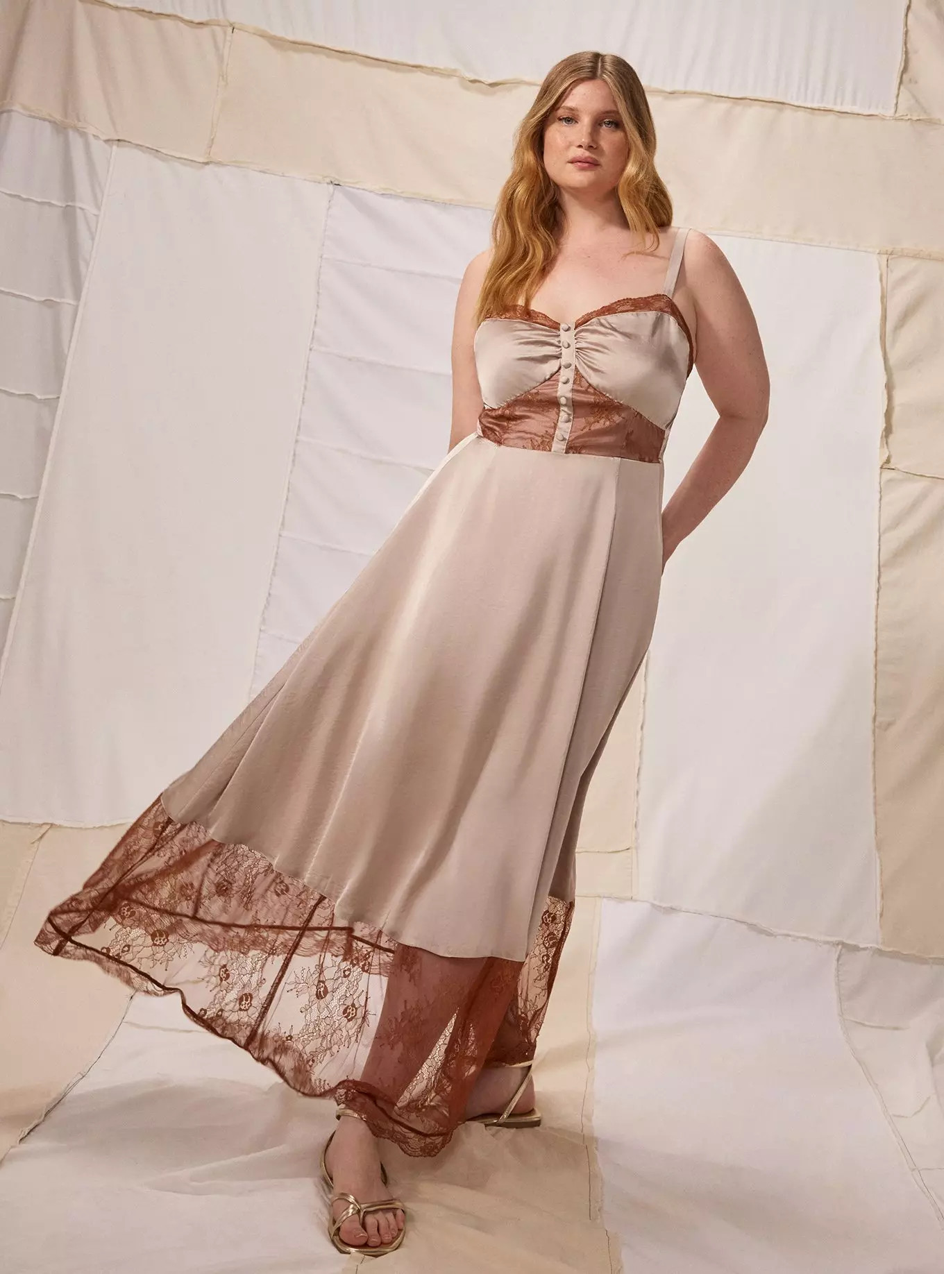 Festi Button Front Slip Dress | Torrid (US & Canada)