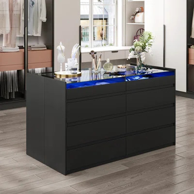 Closet Island With 16 Drawers | Wayfair North America