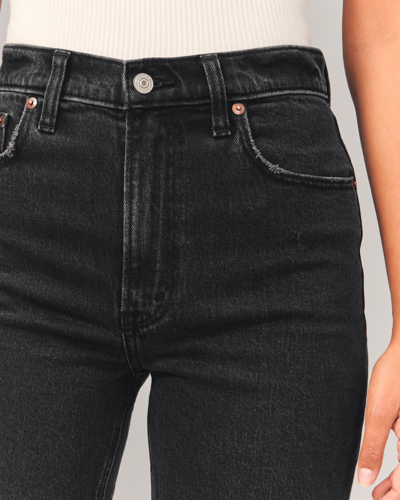 Women's Ultra High Rise 90s Straight Jean | Women's | Abercrombie.com | Abercrombie & Fitch (US)