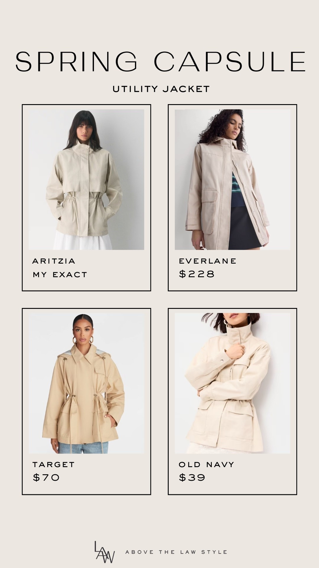 Spring Capsule: Utility Jacket

#LTKSeasonal #LTKOver40