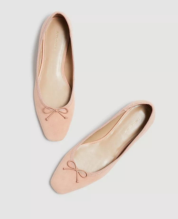 Gigi Suede Ballet Flats | Ann Taylor | Ann Taylor (US)
