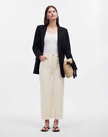 The Perfect Vintage Wide-Leg Crop Jean | Madewell