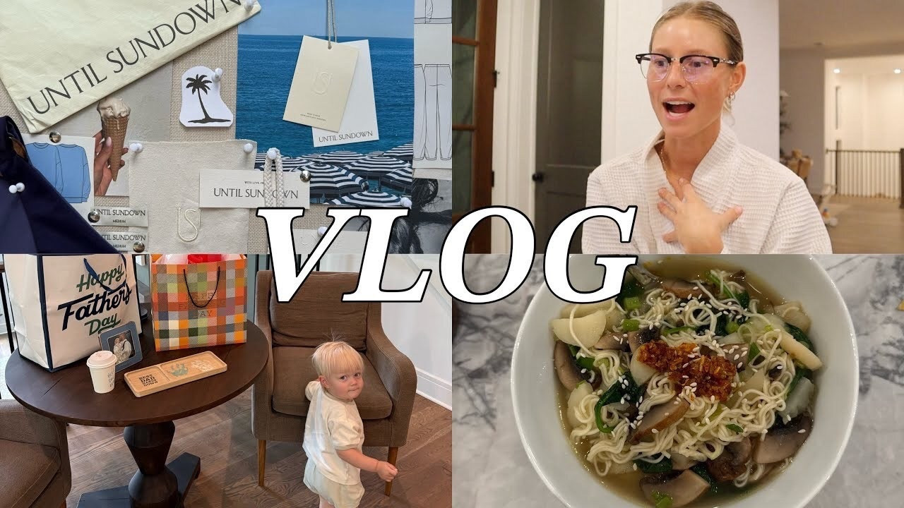 VLOG: Secret project is finally here! Ramen Recipe & Fathers Day

#LTKStyleTip #LTKHome