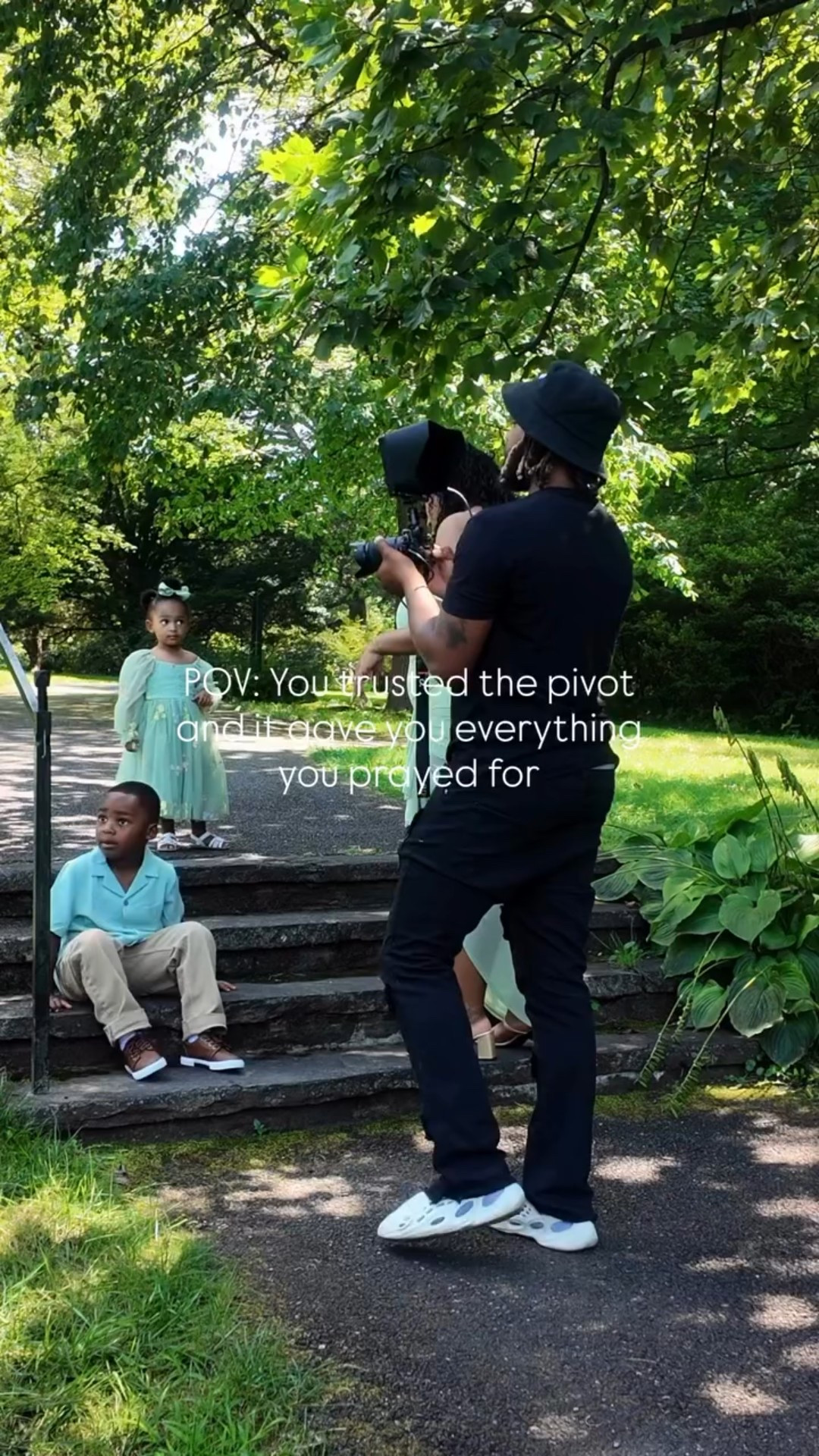 And that’s on trusting the pivot.

Every shift, every change, every quiet yes

that led me right here into the life I prayed for.

💫 I wanted a husband.

Instead of being heartbroken, I pivoted.

I shifted my focus to graduating college and along the way I found someone who supported me, studied with me, and became my partner. 

If one direction feels blocked, make the turn and take another route. ✨

#pivot #datingadvice #marriage #maternityphotoshoot