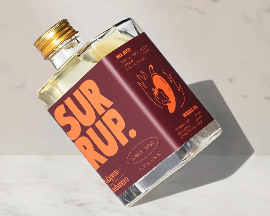 Surrup. Jalapeño + Habanero Flavored Simple Syrup for Cocktails, Mocktails, Coffee & Tea - Etsy | Etsy (US)