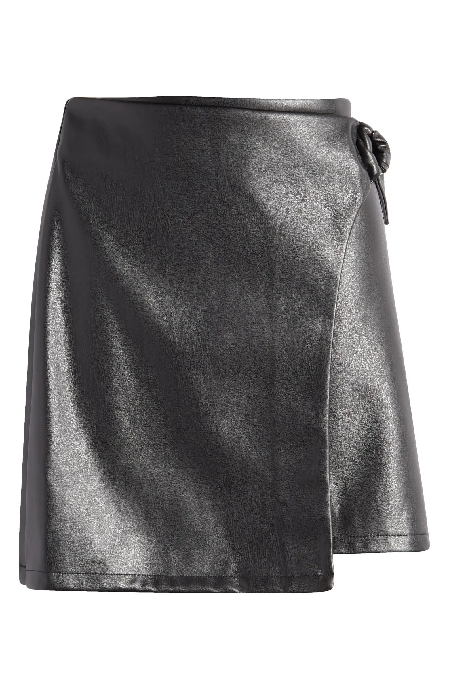 VERO MODA High Waist Faux Leather Miniskirt | Nordstrom | Nordstrom