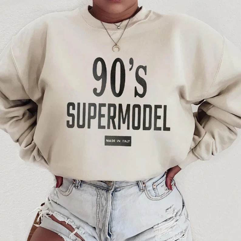 Unisex 90s Super Model Sweatshirt| 90s Hoodie| Gift For Her | Etsy (US)