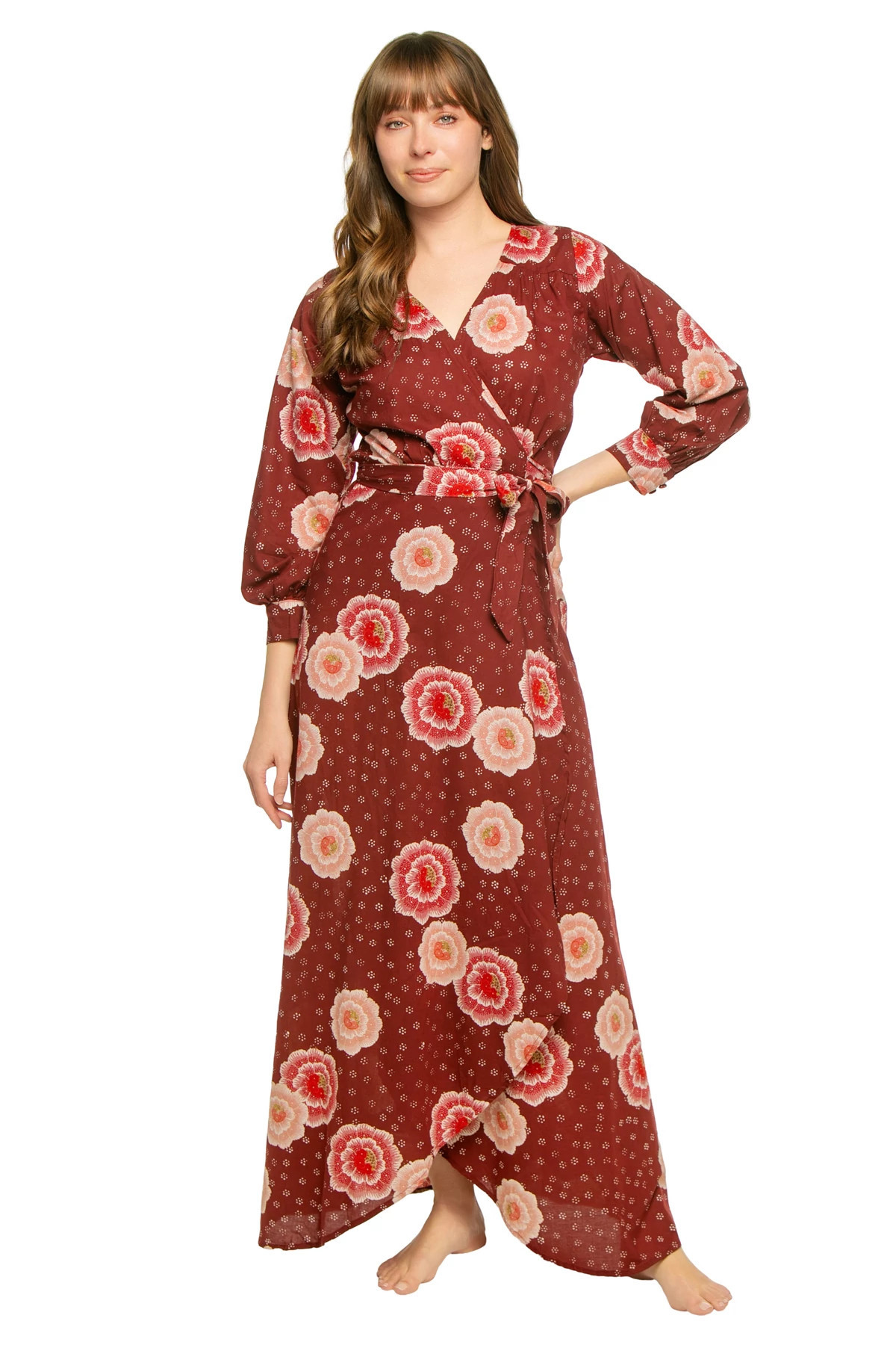 Kate Wrap Maxi Dress | Everything But Water
