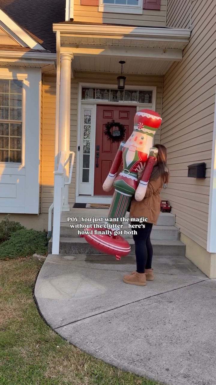 ON SALE NOW ✨ comment SHOP for the direct link to the SALE site — but in all seriousness, if you love Christmas decor but hate storing it all… SAME 😭🎄I finally found something that doesn’t take over my attic, garage, and every closet in this house. These literally inflate → deflate → fold flat 😍 

Save this to come back to later 🎄✨ 

Share this with your Christmas loving friend & be sure to comment  SHOP so you can grab your own while they are sale now ✨ 

Follow @alwaysakozyhome for more mom hacks, DIY’s and home inspo ❤️ 

#ChristmasDecor #HolidayHome #CozyHomeIdeas #HolidayInspo #LTKHome

#LTKSaleAlert #LTKHome #LTKHoliday