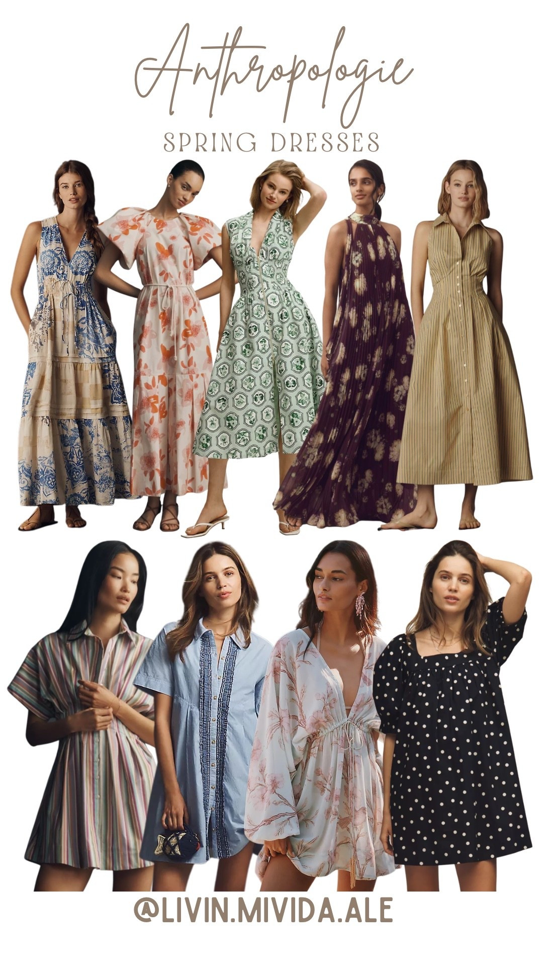 Spring dresses 👗 

#anthropologie #dresses #summerr

#LTKTravel #LTKSeasonal #LTKootd