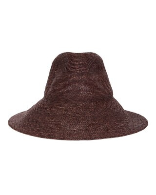 Janessa Leone Colette Hat in Chocolate | FWRD | FWRD 