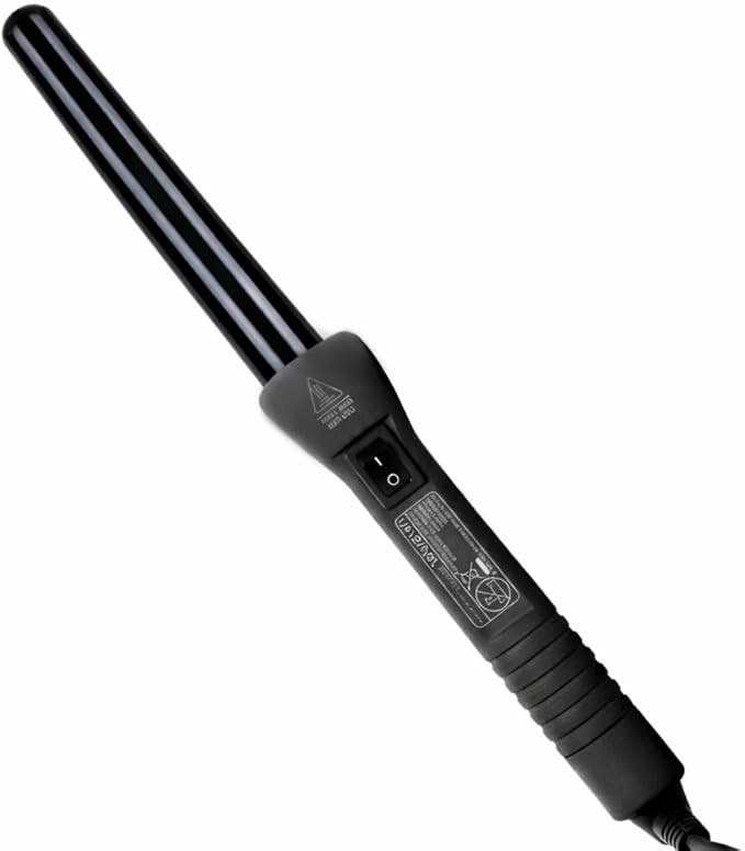 Herstyler Grande Ceramic Curling Wand - 1 inch Dual Voltage for Long and Short Hair - Negative Io... | Amazon (US)