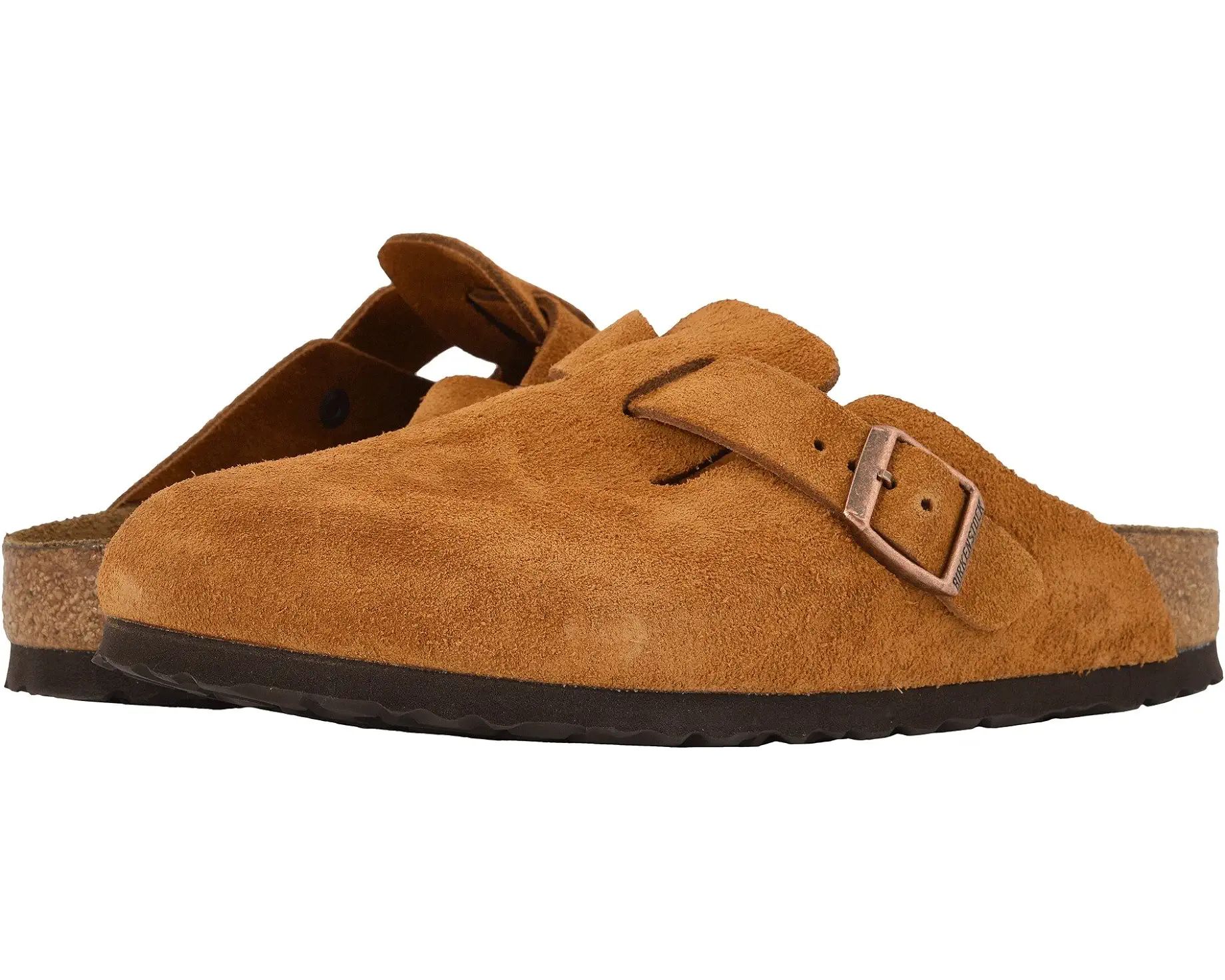 Boston Soft Footbed - Suede (Unisex) | Zappos