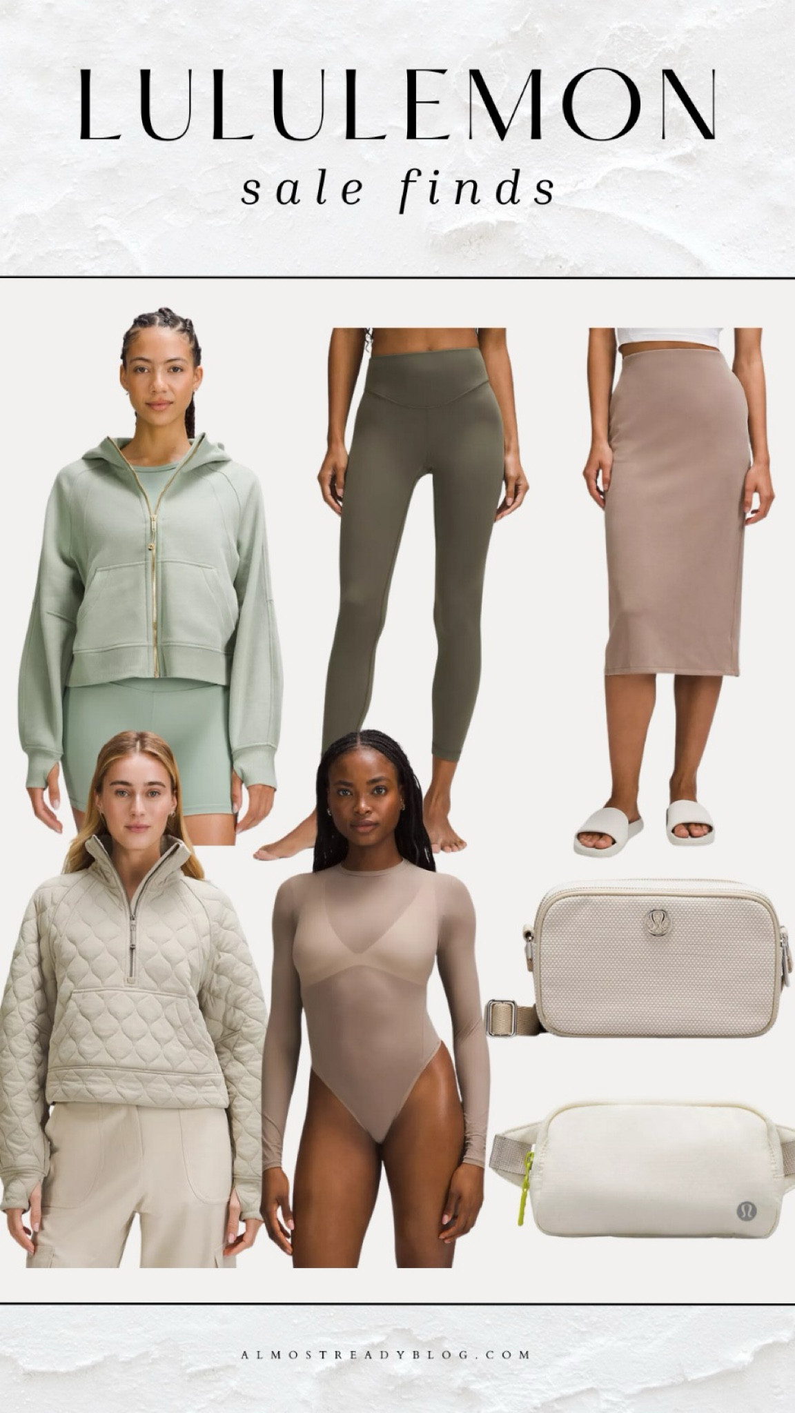Lululemon sale finds, midi skirt, bodysuit, belt bag 

#LTKFindsUnder100 #LTKFindsUnder50