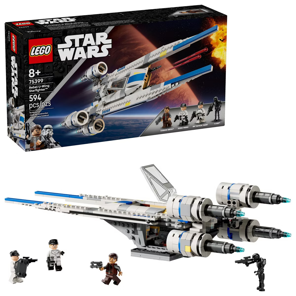 LEGO Star Wars Rebel U-Wing Starfighter Age 8+ 75399 | Target