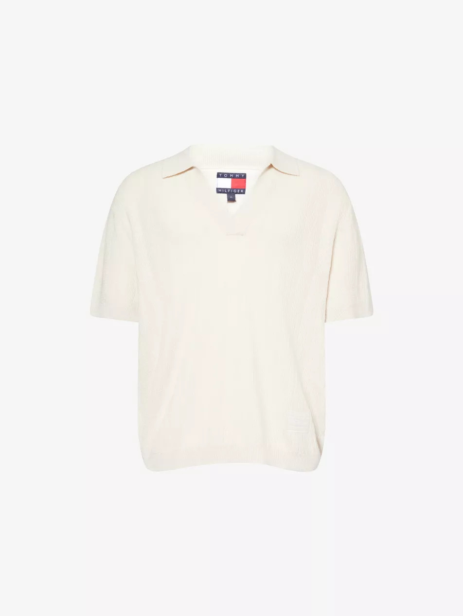 The APXGP Collection Linen-Wool Blend Knitted Polo Shirt | Selfridges