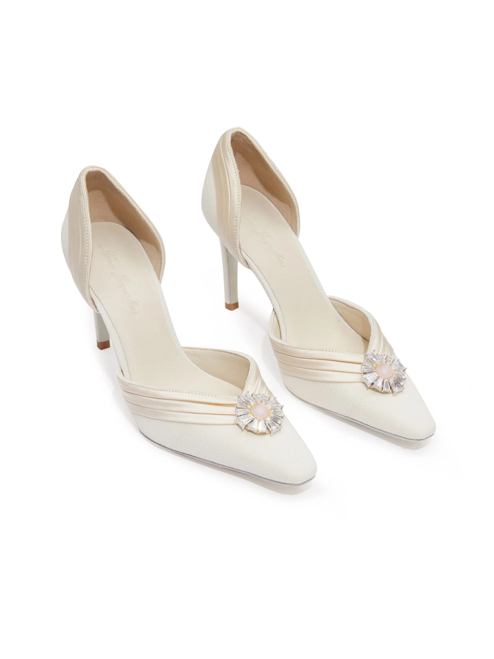 Diana Diamond Heels (White) | Nana Jacqueline