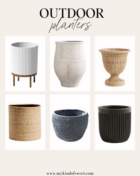 Check out the outdoor planters! Perfect for your spring and summer plants! 

#LTKSeasonal #LTKhome #LTKstyletip