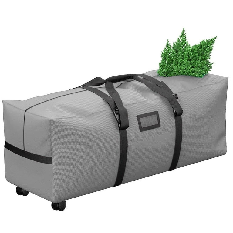 Rolling Christmas Tree Storage Bag, Fits Up to 7.5 ft Christmas Trees, 600D Oxford Fabric Christm... | Walmart (US)