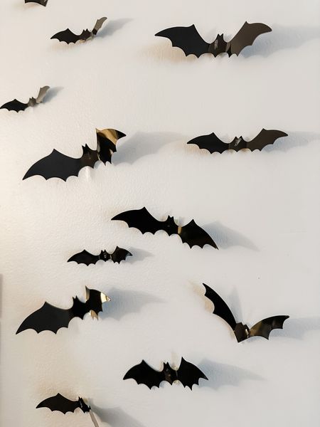 BATS. 🦇 

3D plastic bat stickers, wall decor, halloween decor

#LTKSeasonal #LTKhome #LTKHalloween