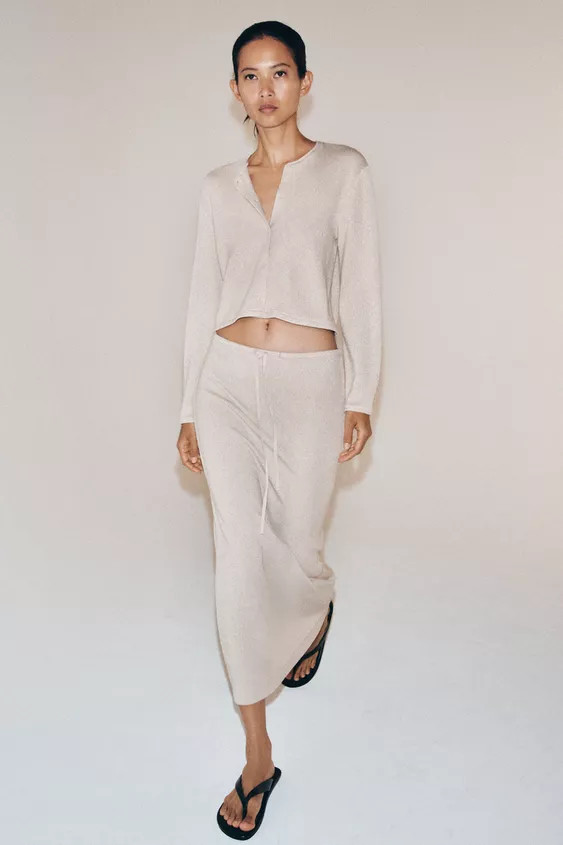 LONG STRAIGHT SKIRT | Zara US