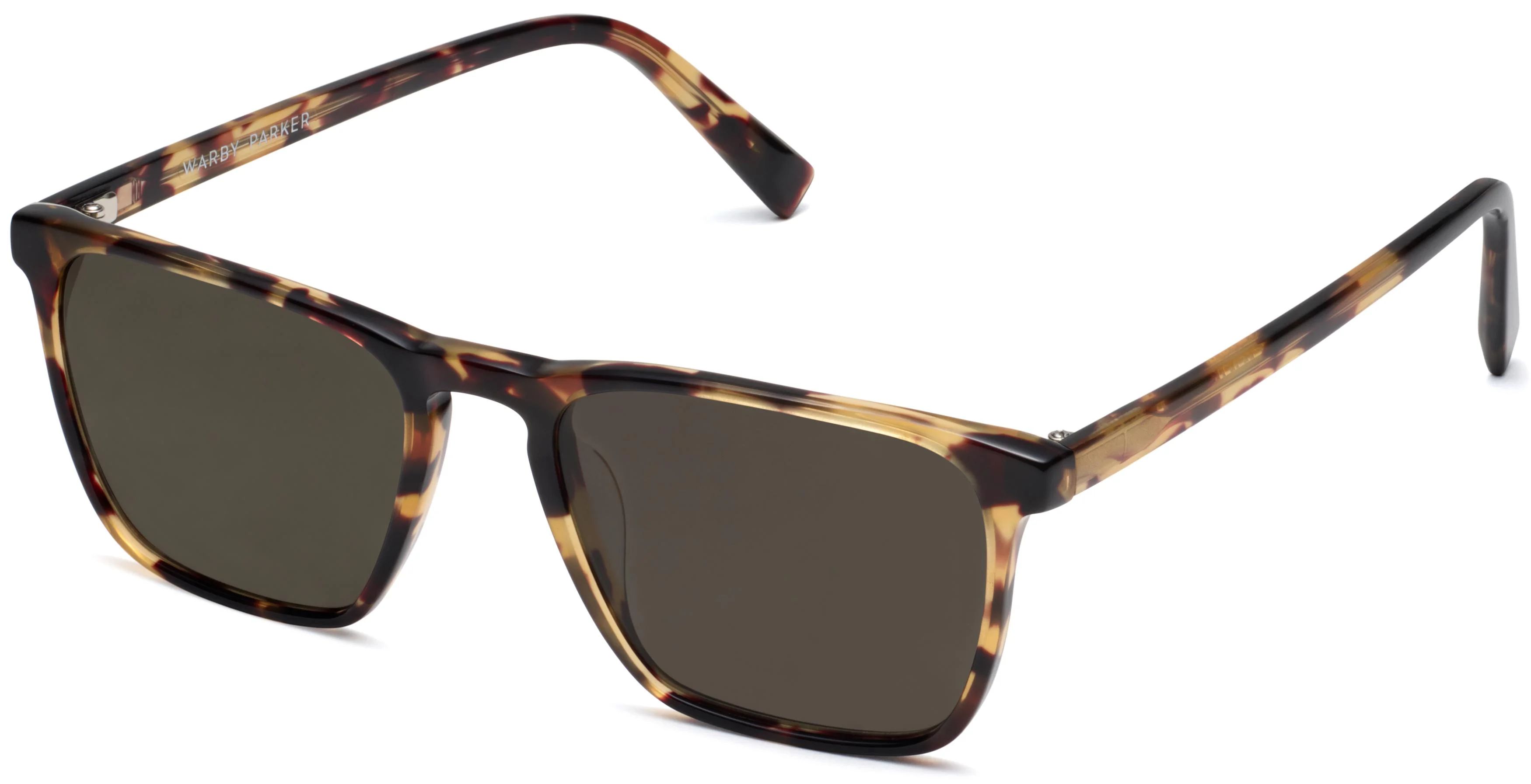 Sutton Low Bridge Fit Sunglasses in Walnut Tortoise | Warby Parker | Warby Parker (US)