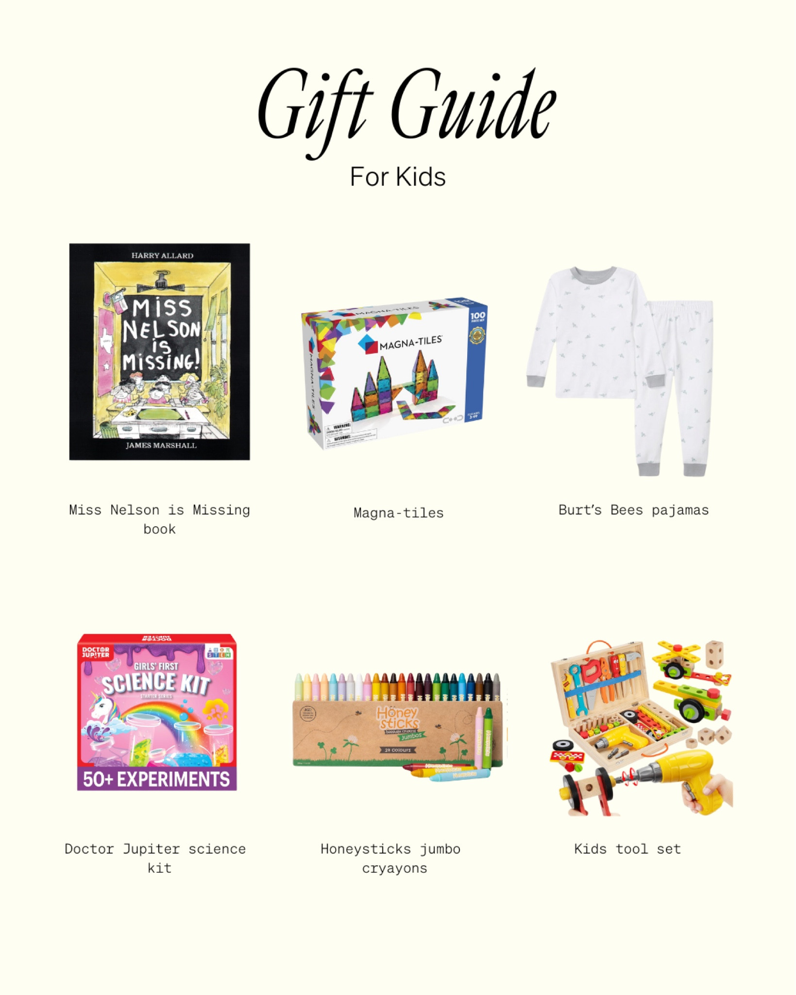 GIFT GUIDE: For kids