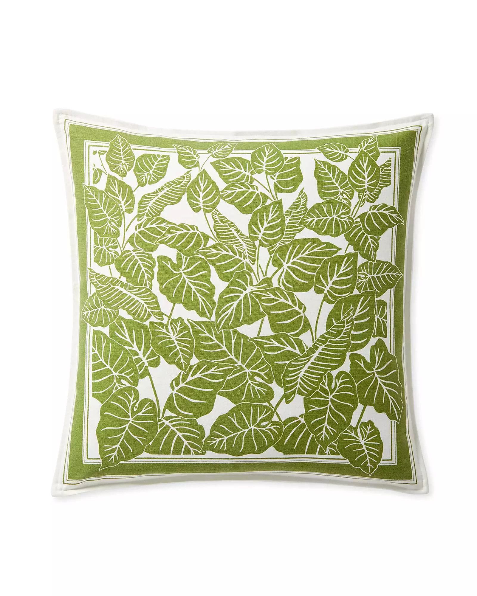 Frond Outdoor Pillow Cover | Serena and Lily