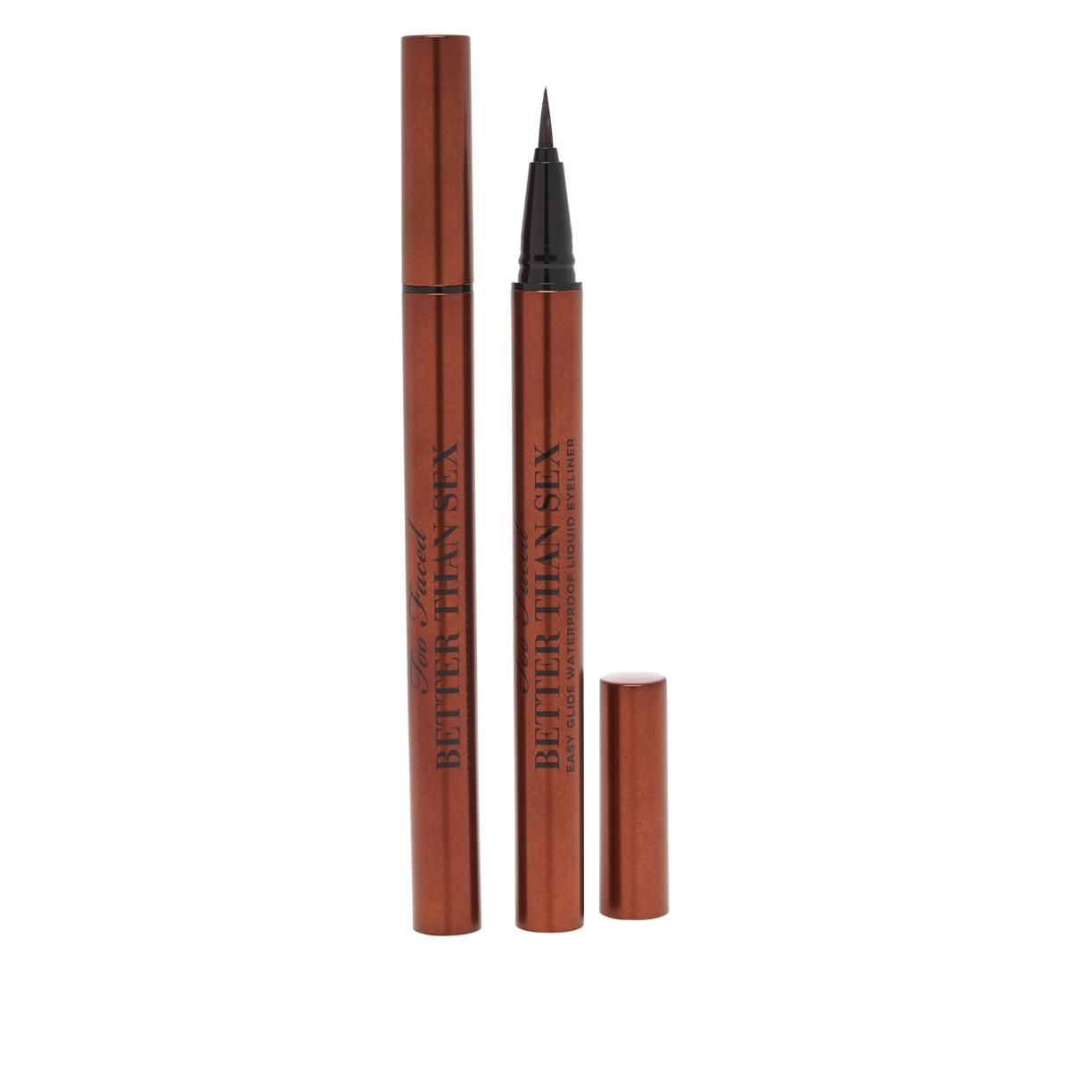 Too Faced 2-pack Better Than Sex Liquid Eyeliner in Chocolate - 20532947 | HSN | HSN