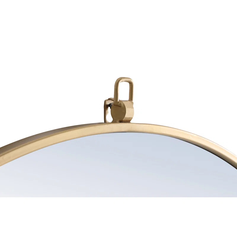 Cassie Metal Round Wall Mirror | Wayfair North America