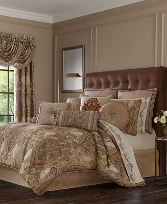 J Queen New YorkLuciana 4-Pc. Comforter Set, California King | Macy's