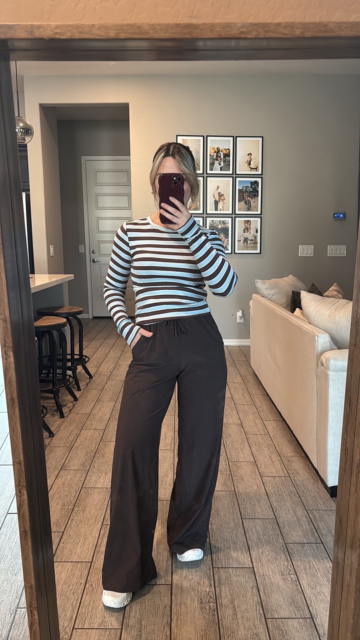 Top M  (size up for loose fit) & pants XS 

#targetstyle #targetoutfits #momstyle #athleisure #targetactive #outfitsunder50 #styletip #targetfinds #fallstyle #affordablestyle #viraltop #fallfit #trending 

#LTKSeasonal #LTKFindsUnder50 #LTKStyleTip